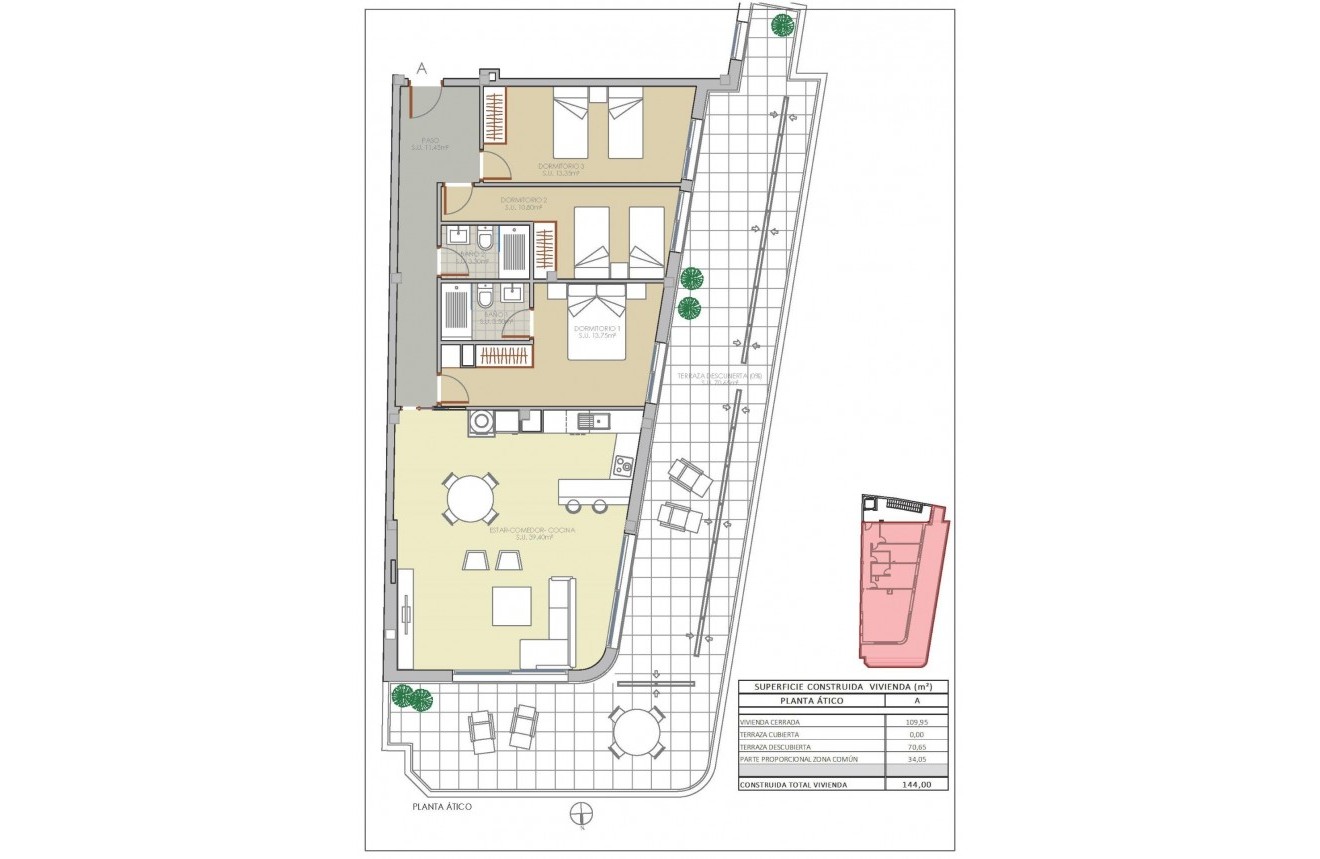 Nieuwbouw Woningen - Penthouse -
Torrevieja - La Mata