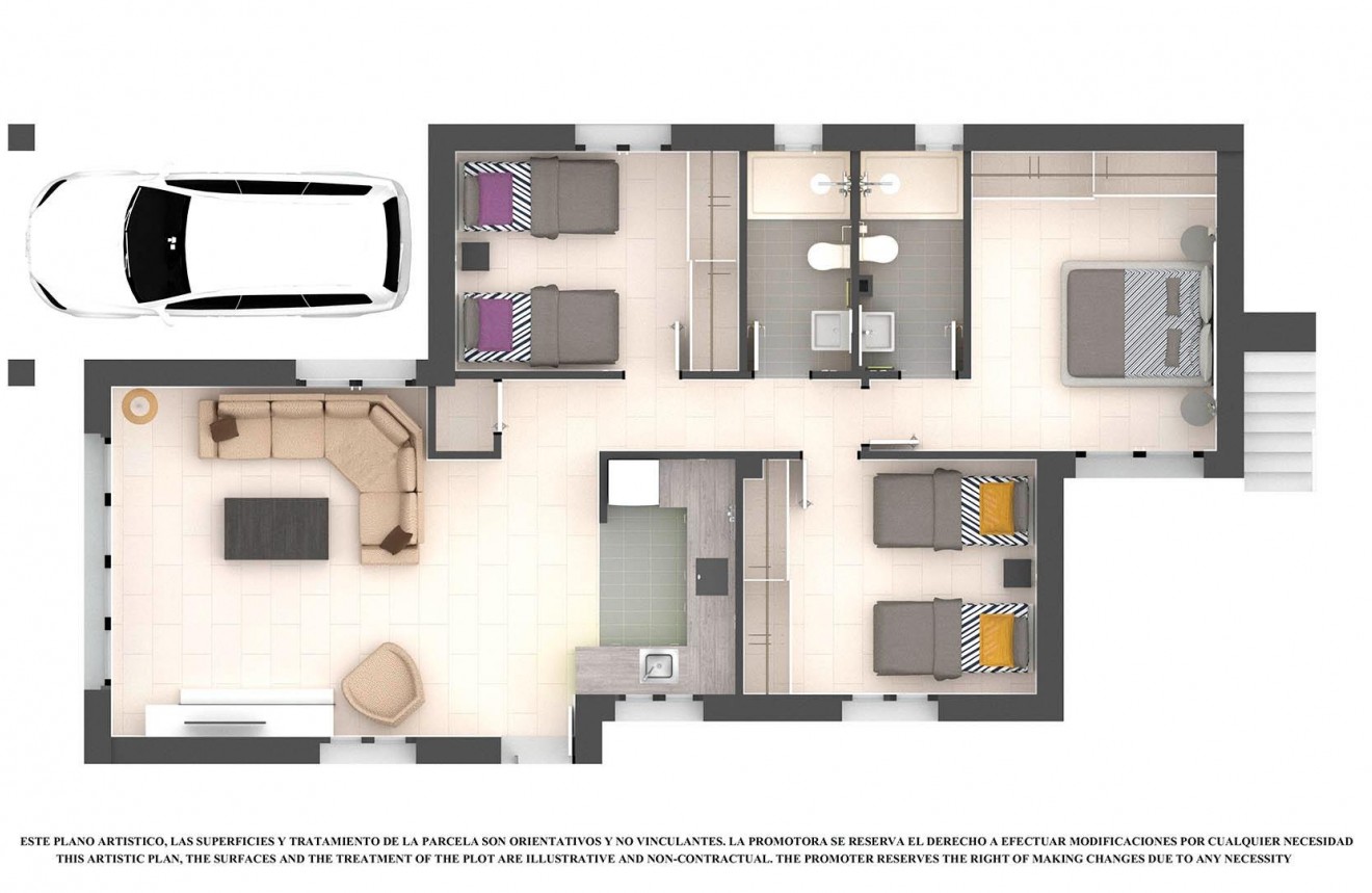 New Build - Chalet -
Los Alcazares - Serena Golf