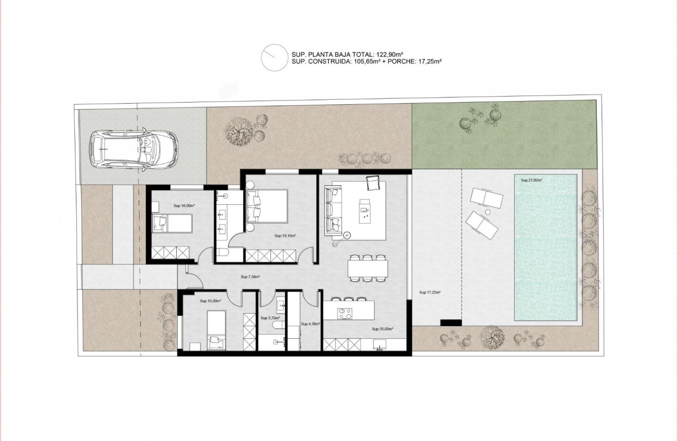 Obra nueva - Chalet -
Molina De Segura - Urb. La Quinta