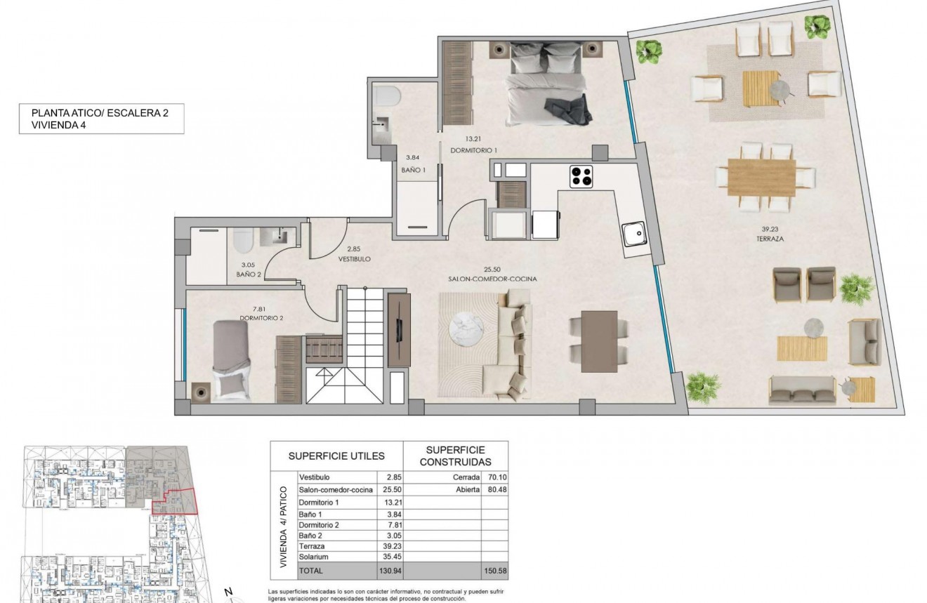 Nieuwbouw Woningen - Penthouse -
Santa Pola - Eroski