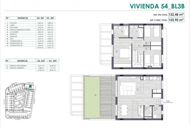 Nouvelle construction - Attique -
Monforte del Cid - Alenda Golf