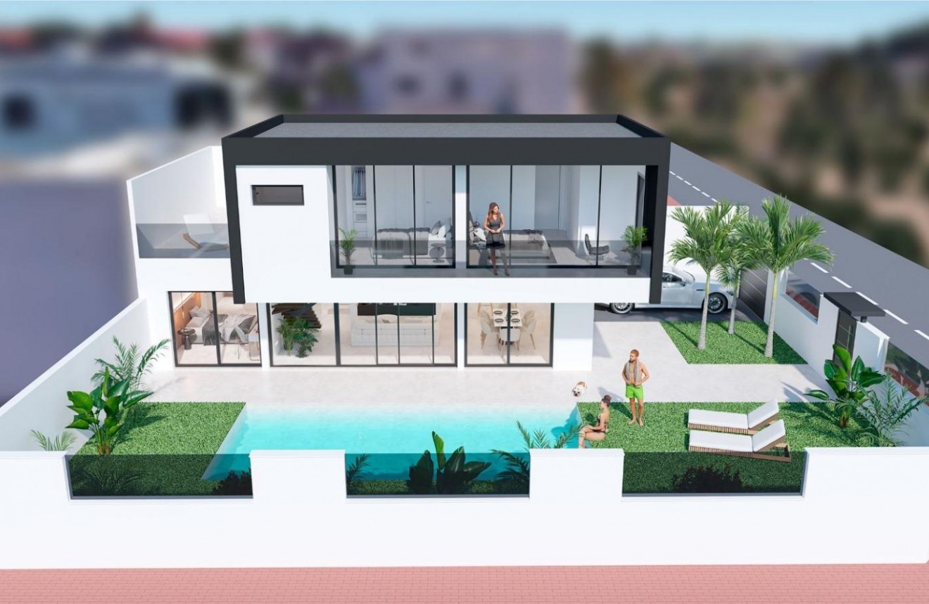 Nieuwbouw Woningen - Chalet -
San Pedro del Pinatar - Pueblo