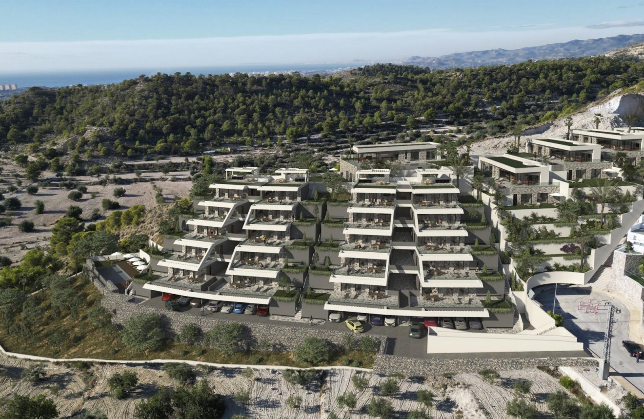 Obra nueva - Apartamento / piso -
Finestrat - Balcón de finestrat