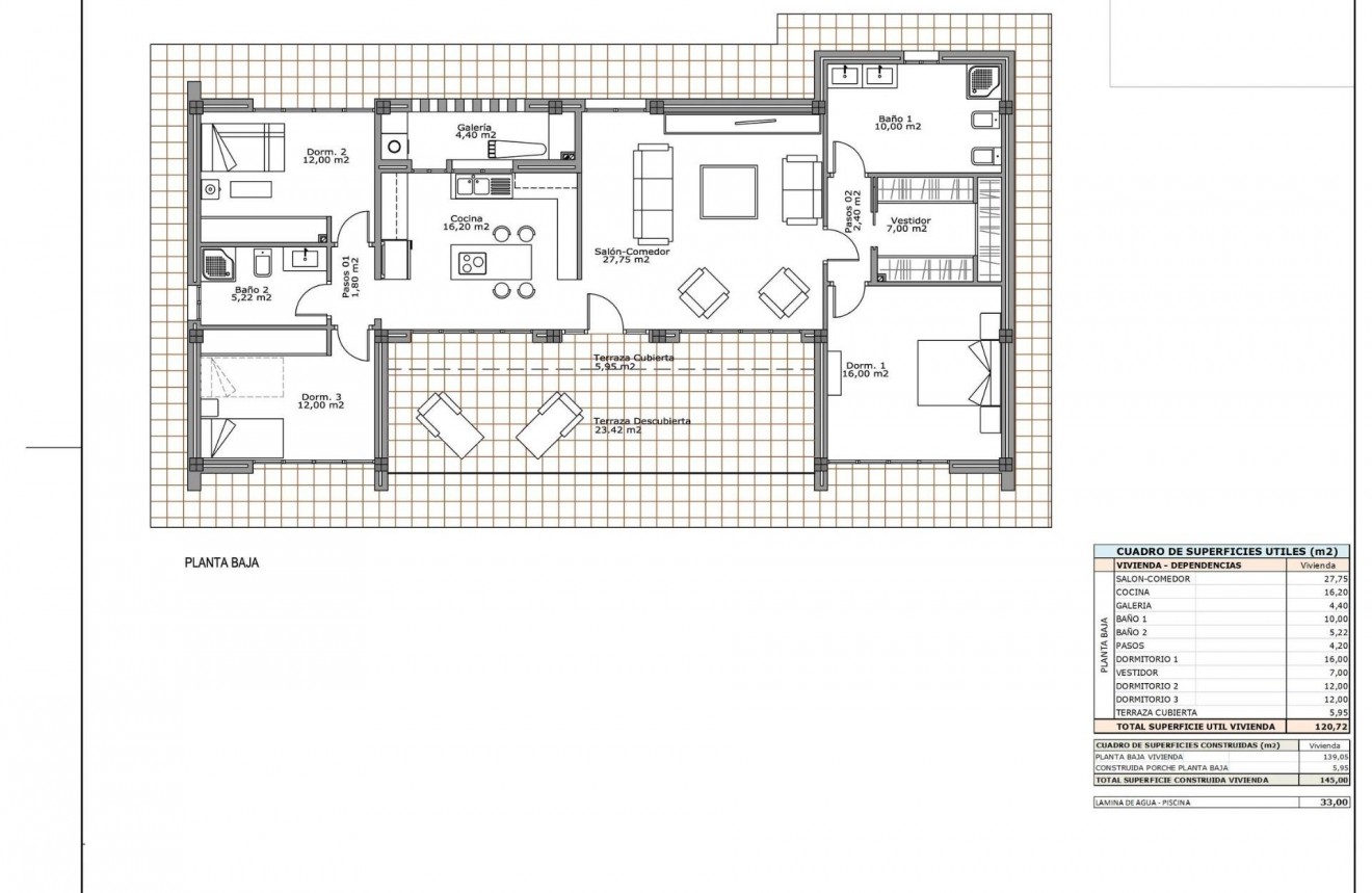 Nieuwbouw Woningen - Chalet -
Pinoso - Camino Del Prado