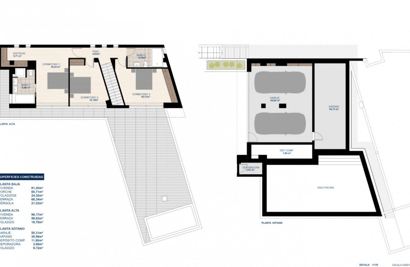 Nouvelle construction - Chalet -
Jávea Xàbia - Tosalet