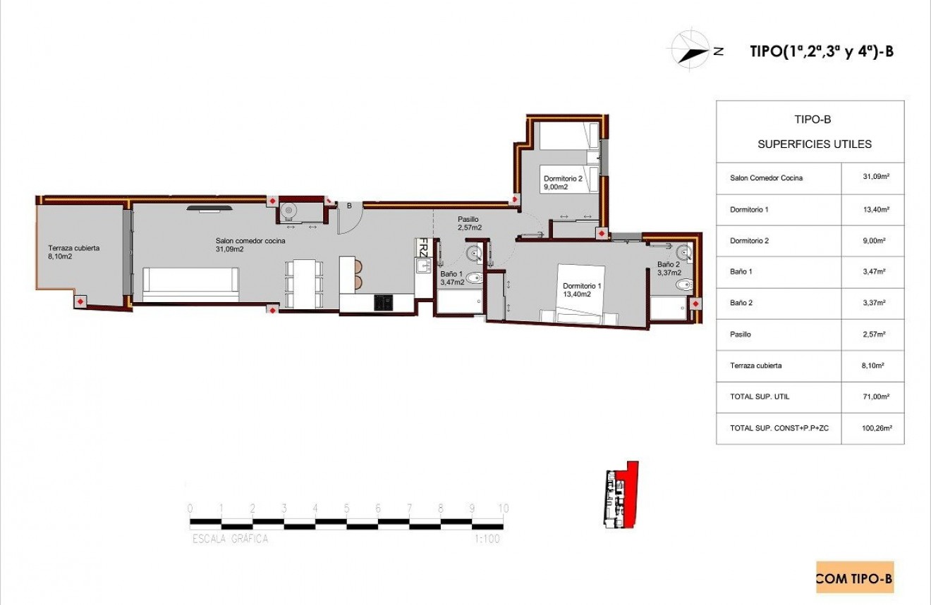 New Build - Apartment / flat -
Torrevieja - Playa del Cura