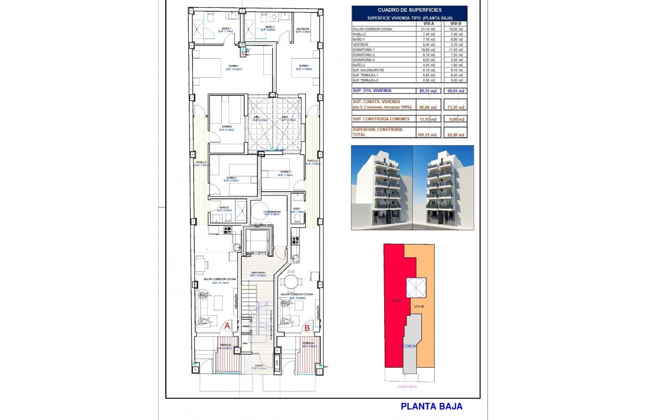 New Build - Apartment / flat -
Torrevieja - Playa del Cura