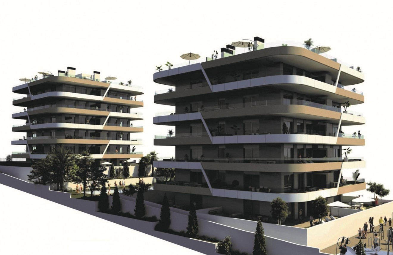 Nowy budynek - Mieszkanie w bloku -
Arenales del Sol