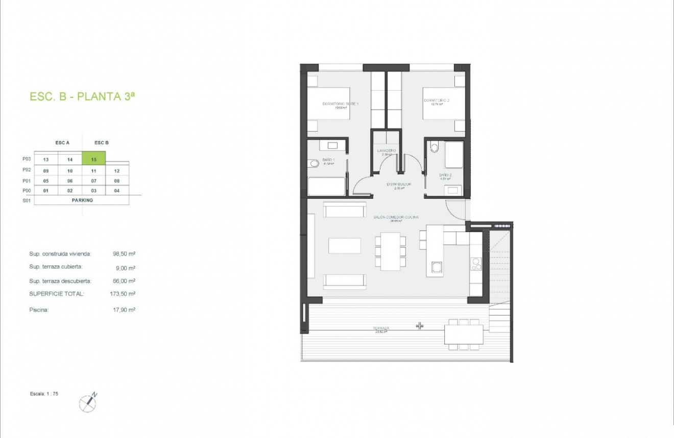 New Build - Penthouse -
Orihuela - Las Colinas Golf