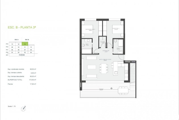 New Build - Penthouse -
Orihuela - Las Colinas Golf