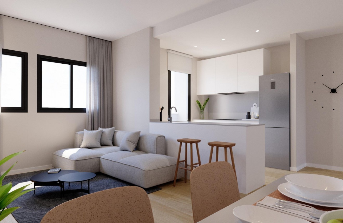 Nieuwbouw Woningen - Appartement / flat -
Algorfa - Pueblo