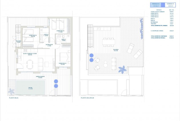 Obra nueva - Chalet -
Torre Pacheco - Roldán