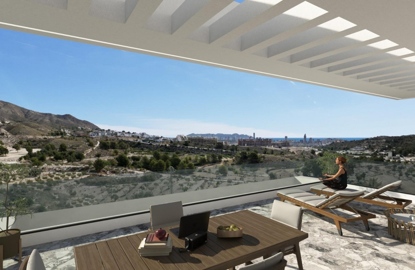 New Build - Apartment / flat -
Finestrat - Balcón de finestrat