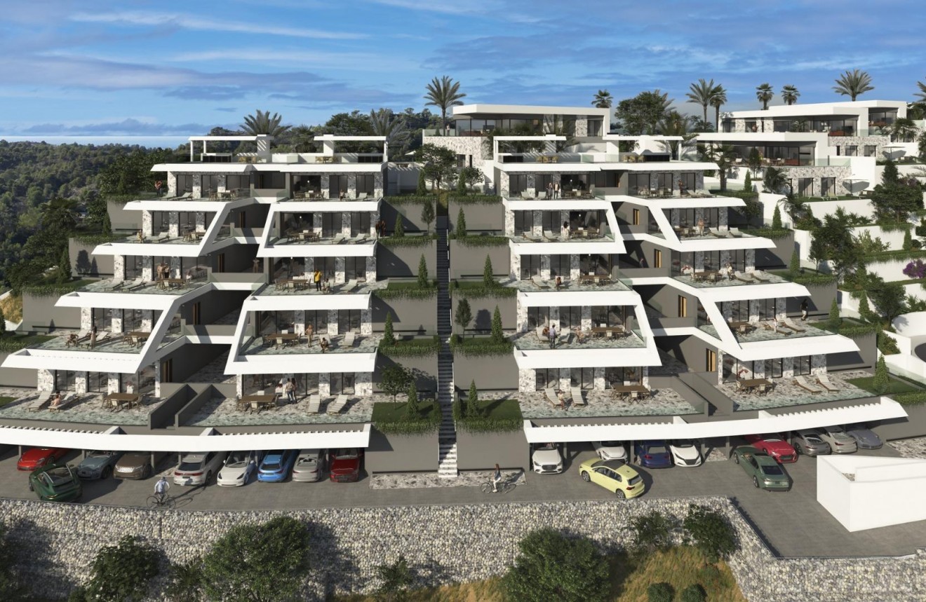 New Build - Apartment / flat -
Finestrat - Balcón de finestrat