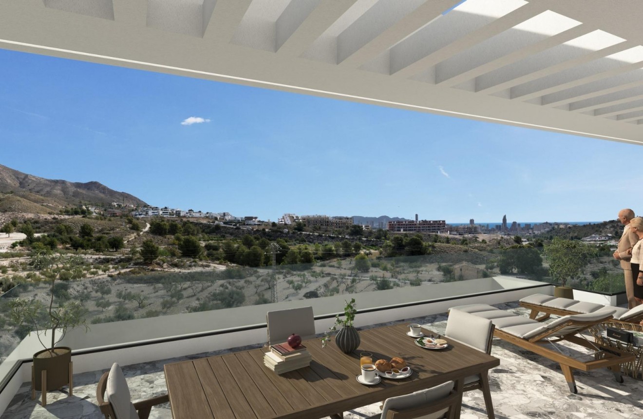 New Build - Apartment / flat -
Finestrat - Balcón de finestrat