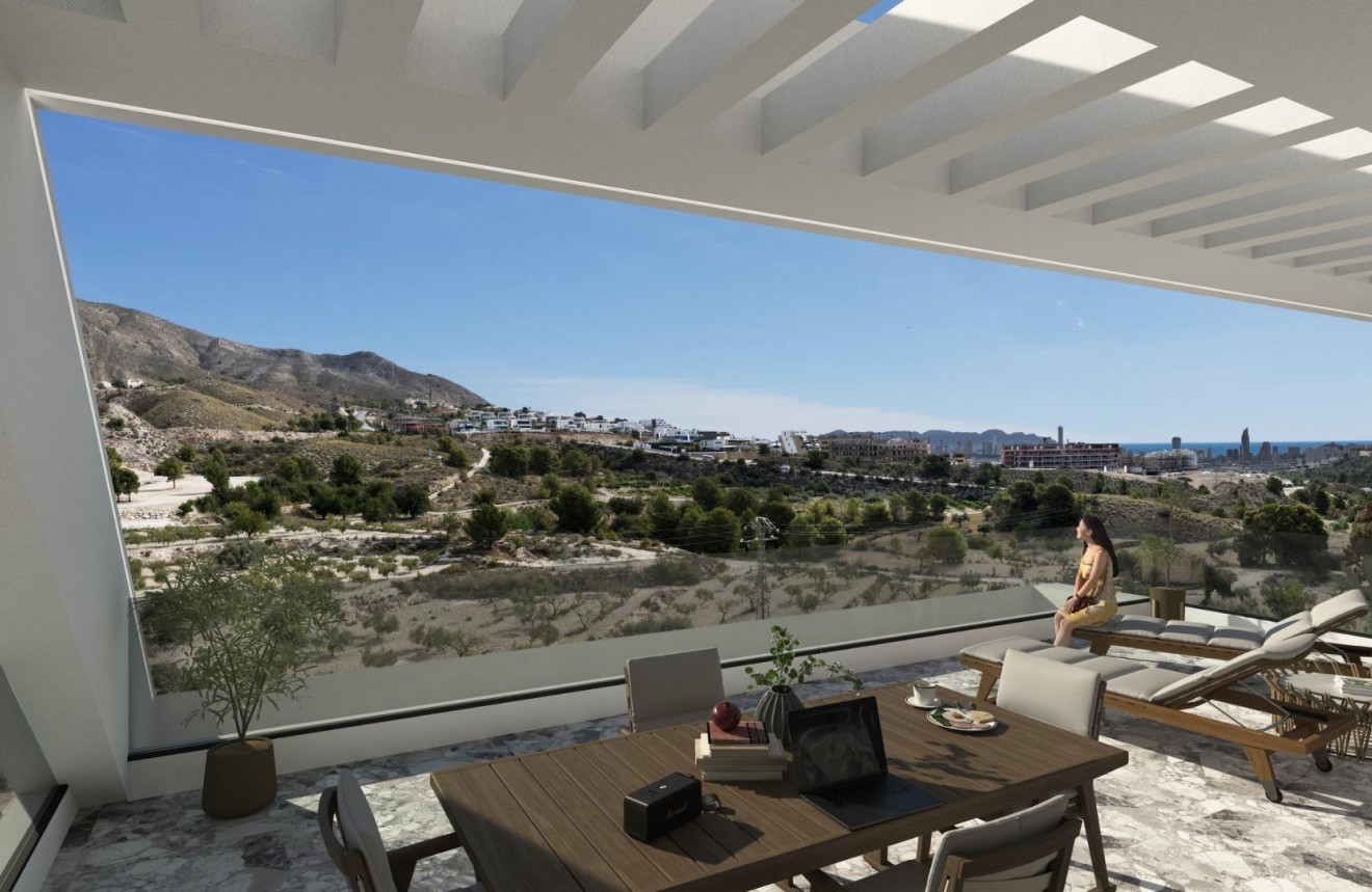 New Build - Apartment / flat -
Finestrat - Balcón de finestrat