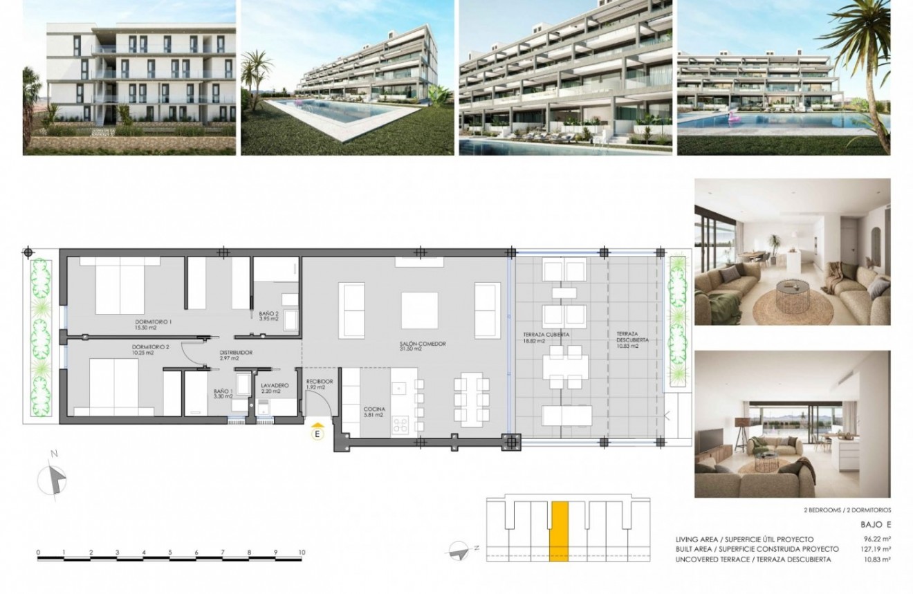 New Build - Apartment / flat -
Cartagena - Mar De Cristal