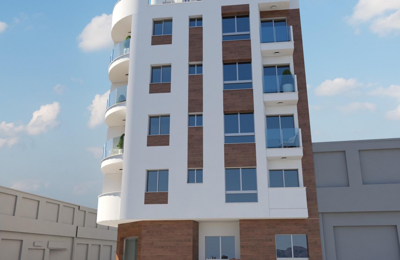 Nowy budynek - Mieszkanie w bloku -
Torrevieja - Centro
