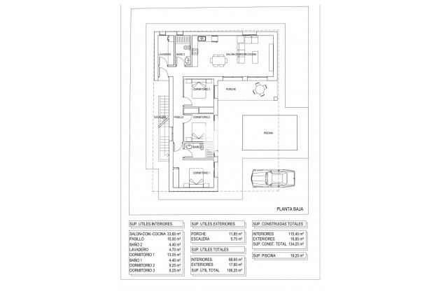 Obra nueva - Villa -
Pinoso - Lel
