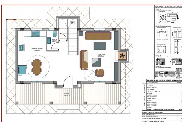 Obra nueva - Villa -
Pinoso - Camino Del Prado