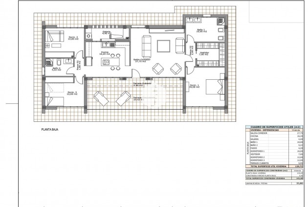 Obra nueva - Villa -
Pinoso - Camino Del Prado