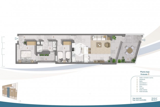 Nieuwbouw Woningen - Appartement / flat -
San Pedro del Pinatar - Playa Villananitos