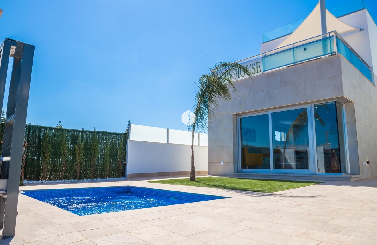 Obra nueva - Villa -
Los Alcazares - Torre del Rame
