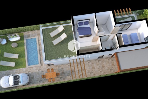 Obra nueva - Villa -
Los Alcazares - Torre del Rame