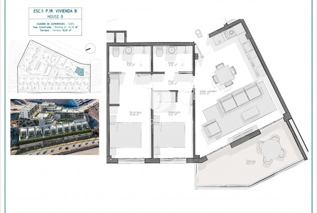 Obra nueva - Apartamento / piso -
Aguilas - Playa del Hornillo