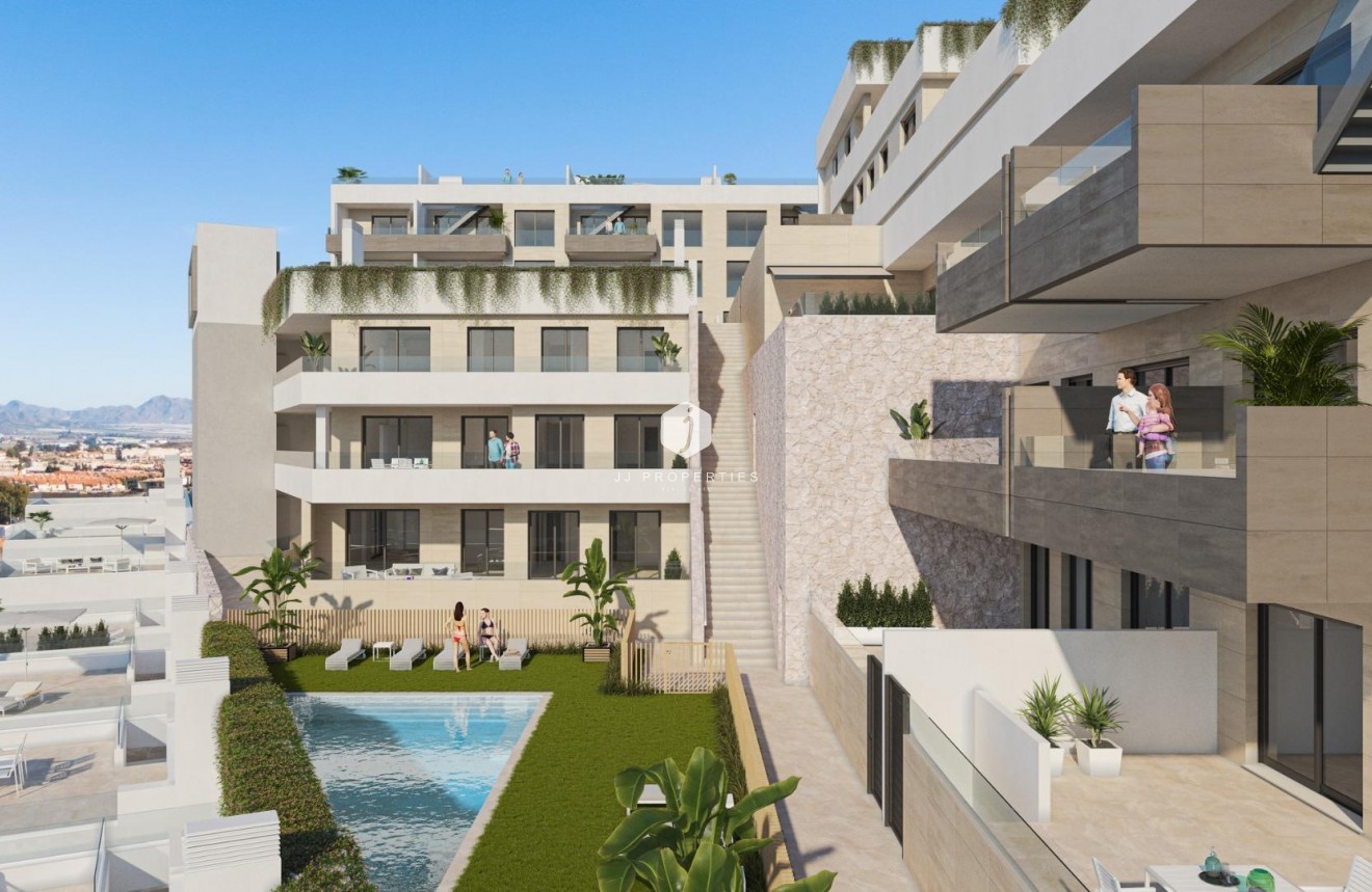 Obra nueva - Apartamento / piso -
Aguilas - Playa del Hornillo