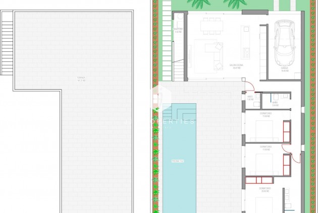 Obra nueva - Villa -
Los Alcazares - Serena Golf