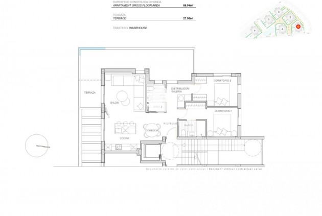 Obra nueva - Apartamento / piso -
Torre Pacheco - Santa Rosalia Lake And Life Resort