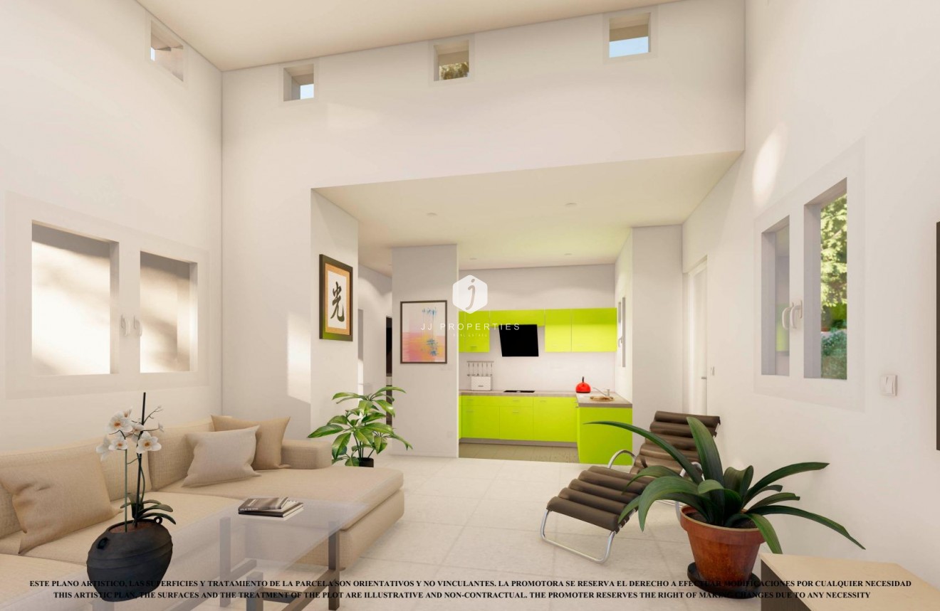 Obra nueva - Villa -
Los Alcazares - Serena Golf