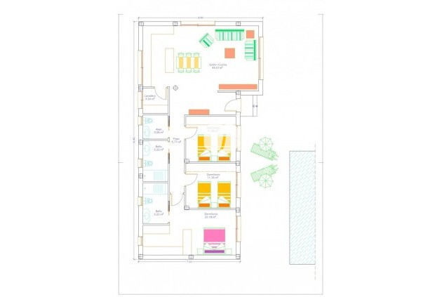 Neue Gebäude - Villa -
Calasparra - Coto Riñales