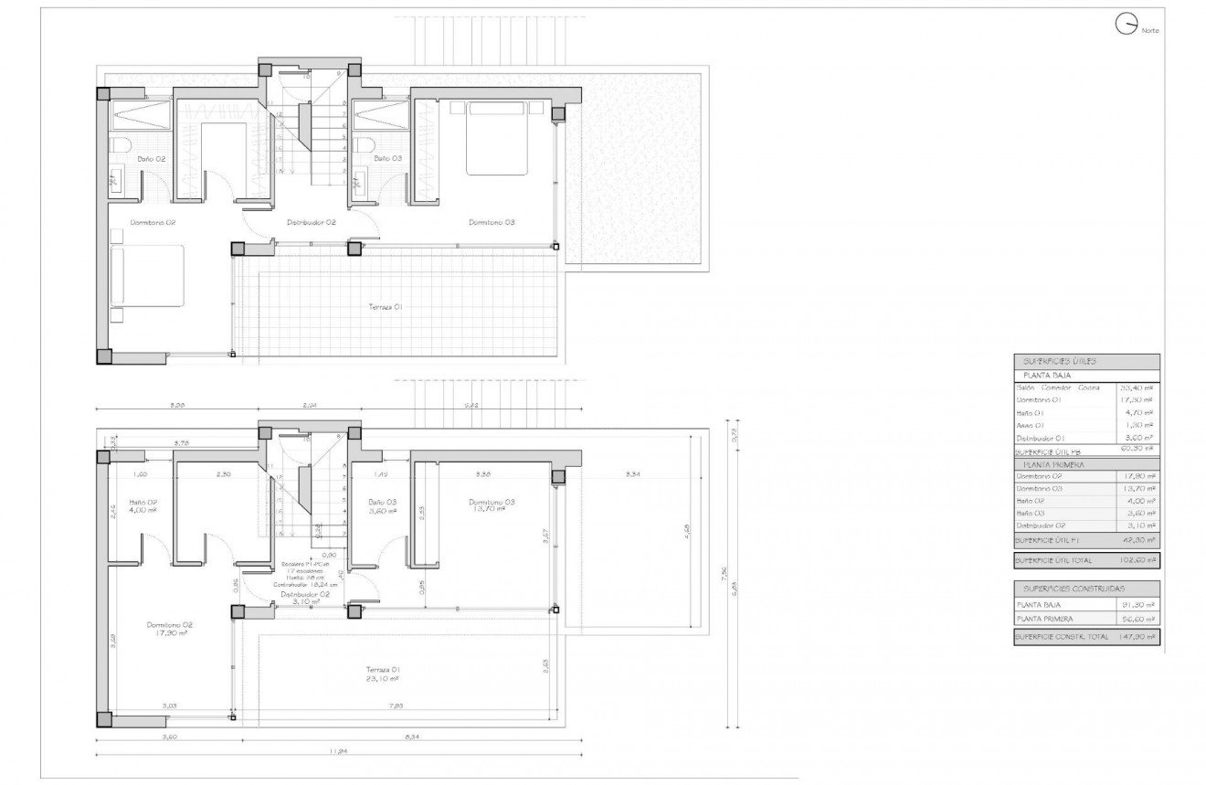 Obra nueva - Villa -
Orihuela Costa - PAU 26