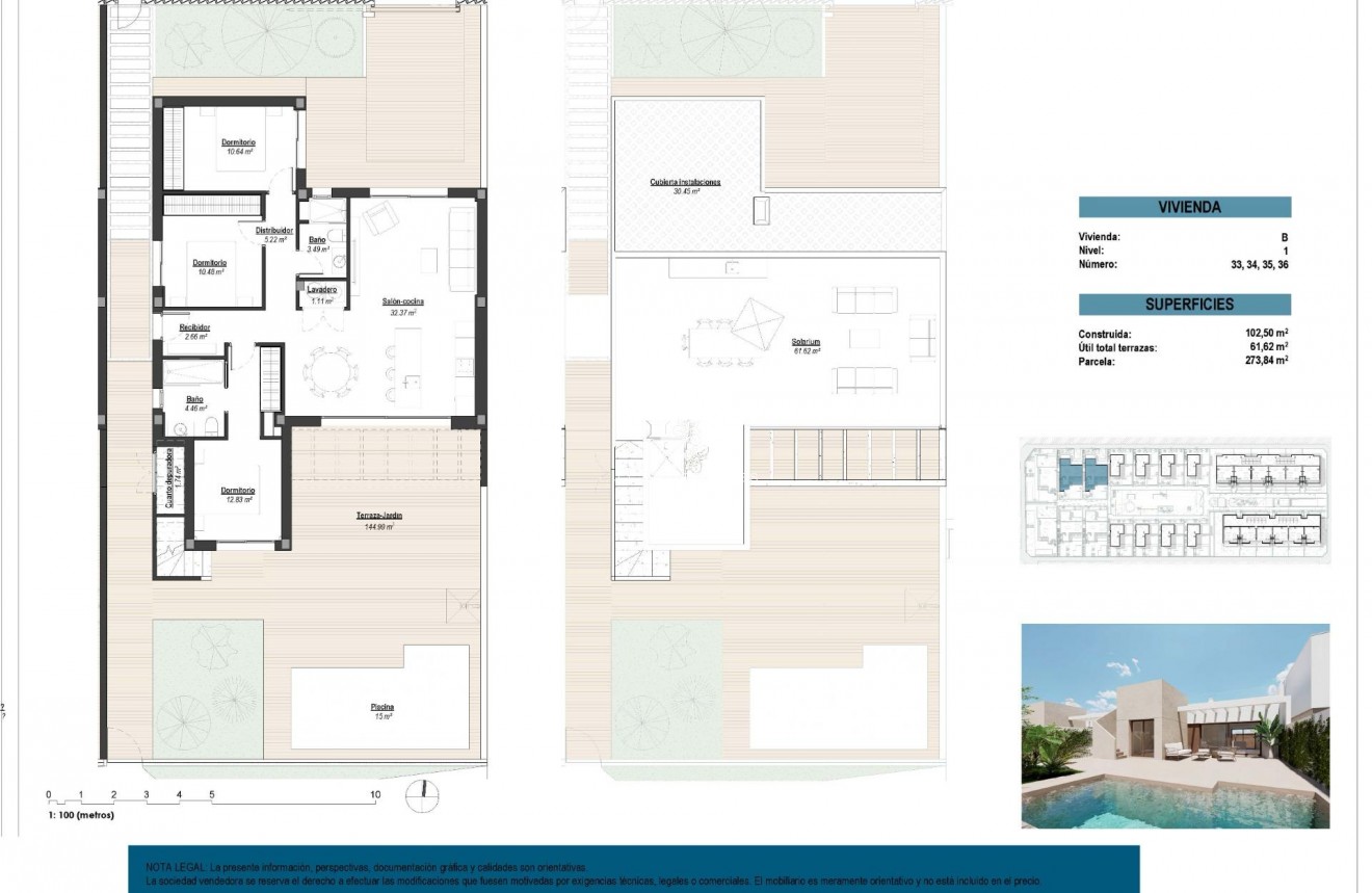 Obra nueva - Villa -
Los Alcazares - Serena Golf