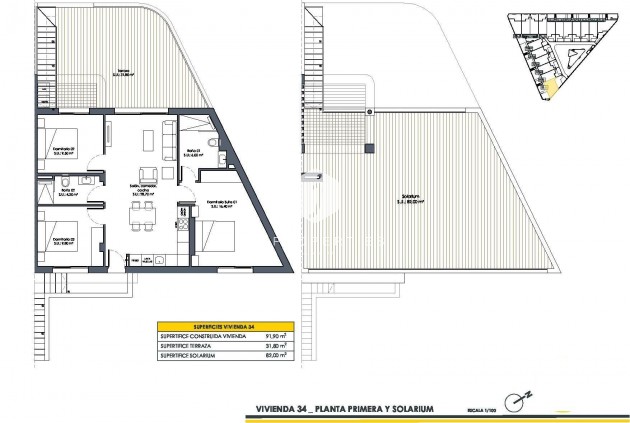 Obra nueva - Bungalow -
San Fulgencio - Pueblo