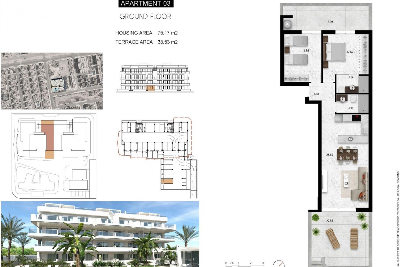 Nowy budynek - Mieszkanie w bloku -
Orihuela Costa - Lomas de Cabo Roig