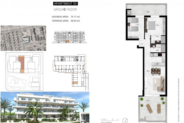 Neue Gebäude - Wohnung -
Orihuela Costa - Lomas de Cabo Roig
