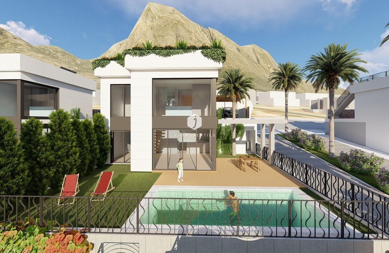 Obra nueva - Villa -
Polop - Urbanizaciones