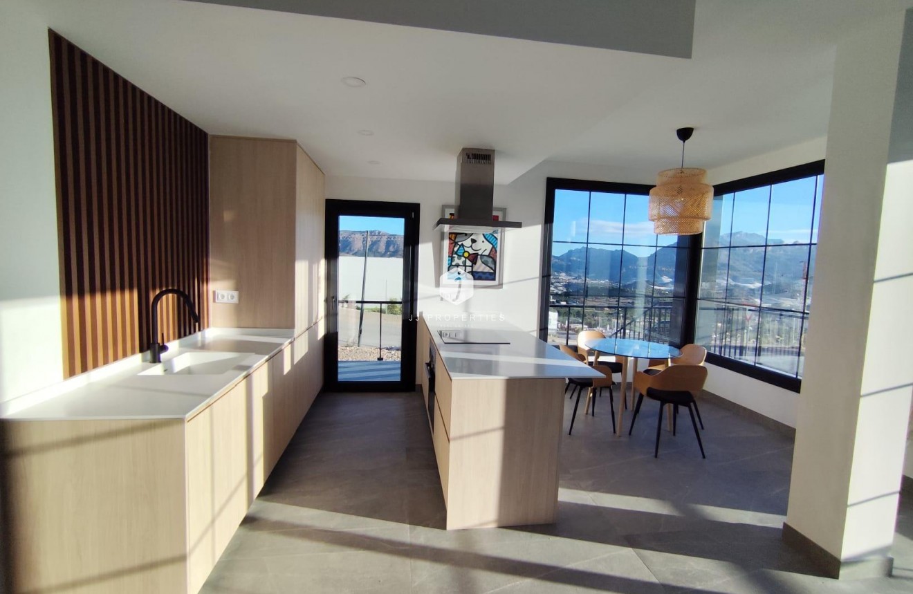 Obra nueva - Chalet -
Polop - PAU1