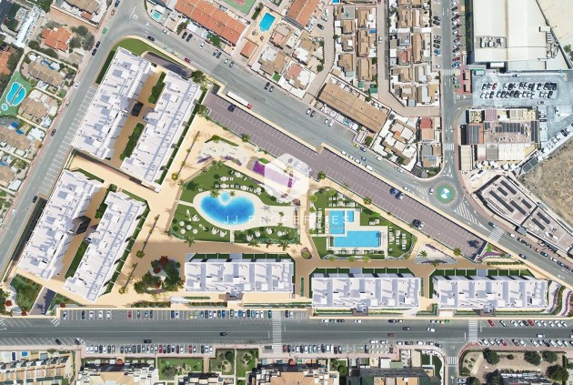 Obra nueva - Apartamento / piso -
Torrevieja - Torreblanca