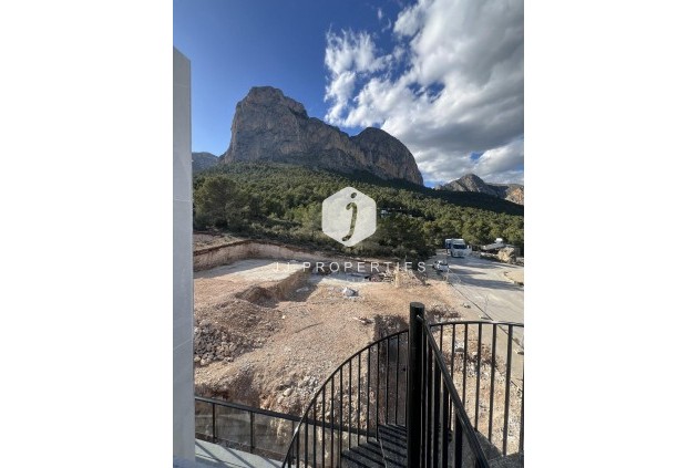 Obra nueva - Chalet -
Polop - PAU1