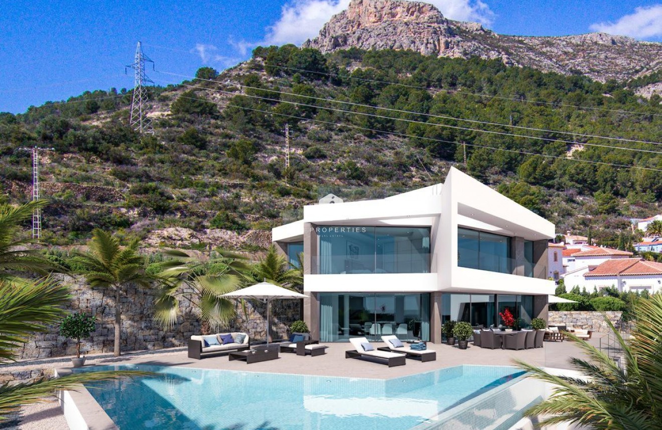 Obra nueva - Villa -
Calpe - Cucarres