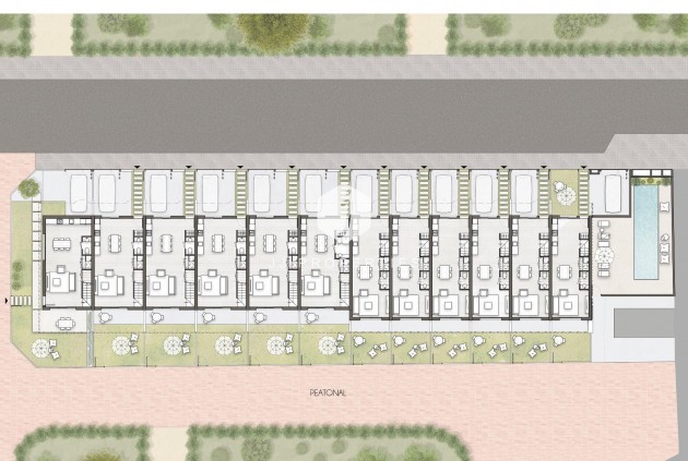 Obra nueva - Chalet -
Pilar de la Horadada - pueblo