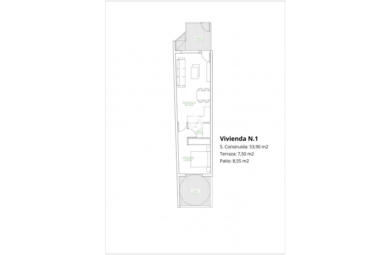 Obra nueva - Bungalow -
San Pedro del Pinatar - Los Antolinos