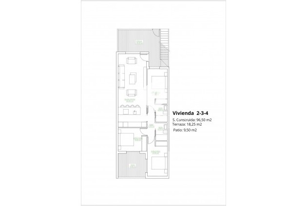 Obra nueva - Bungalow -
San Pedro del Pinatar - Los Antolinos