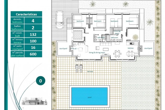 Obra nueva - Villa -
Sucina - Peraleja Golf