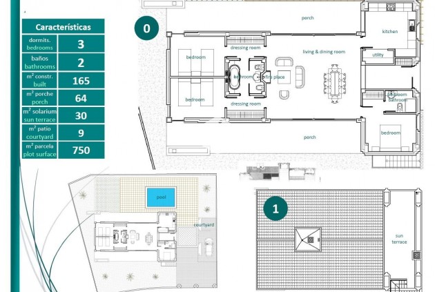 Obra nueva - Villa -
Sucina - Peraleja Golf