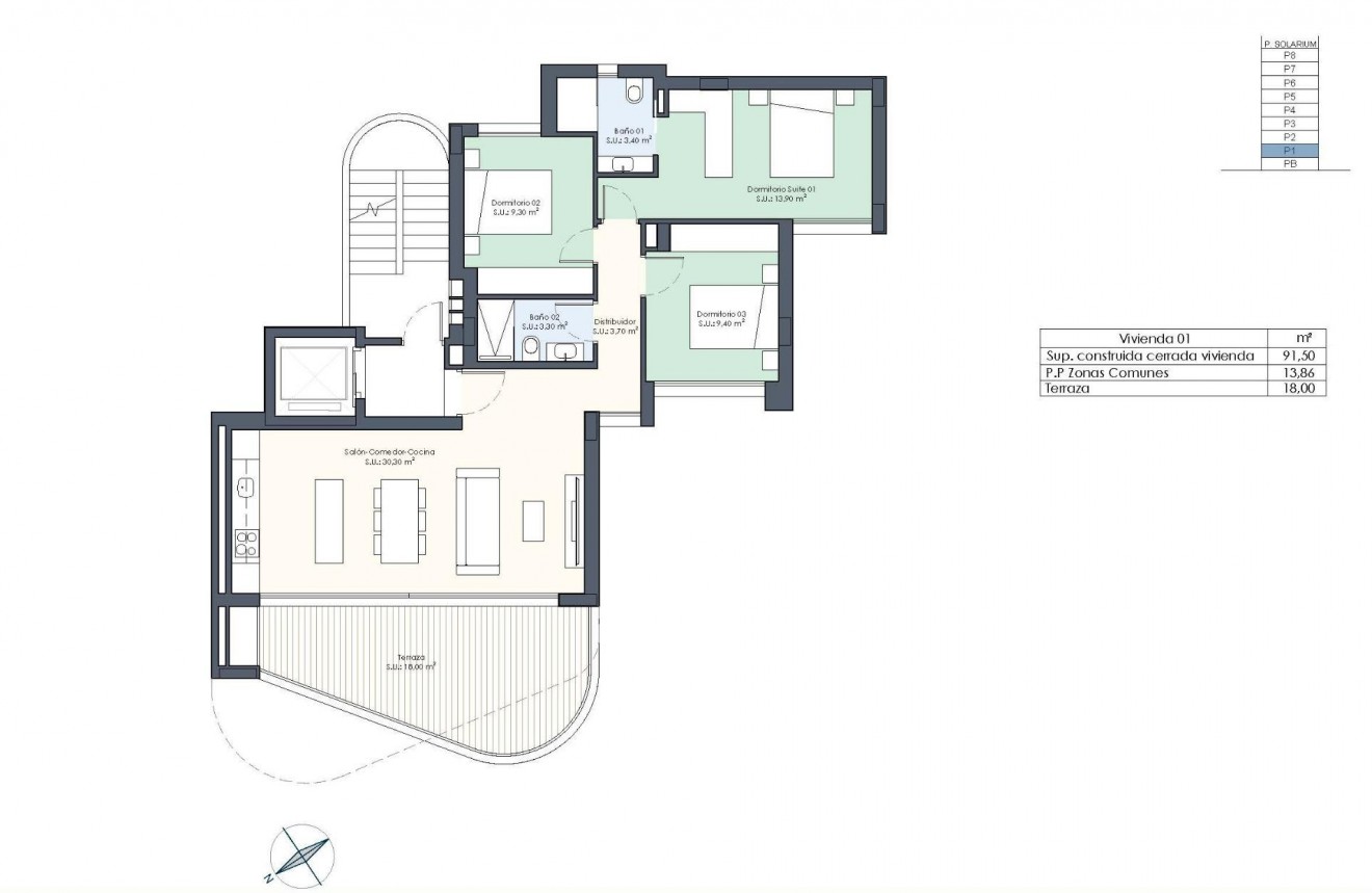 Neue Gebäude - Wohnung -
Guardamar del Segura - Avenida del Puerto